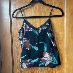 Vintage Moody Floral Black Camisole Top from Patty Woodard